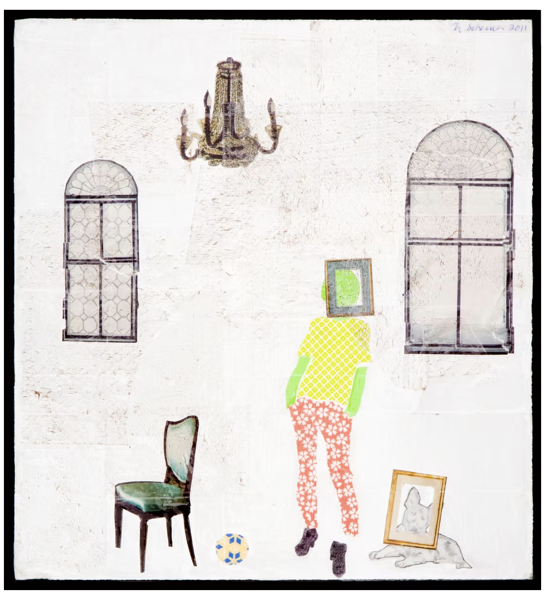 Nadya Haider Art Self Portrait